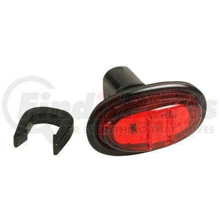 Grote 45302 Side Marker Light MicroNova® LED Clearance Marker Lights, Red, Hardshell