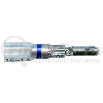 844447 by GROTE - Heat Shrinkable Bullet & Receptacle Connectors - Crystal Clear, 16-14 Gauge, .180"