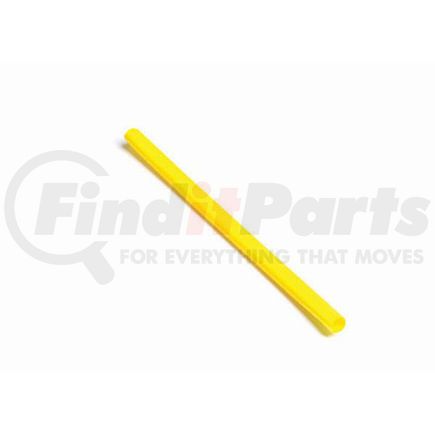 845025 by GROTE - Shrink Tube, 2:1 Single Wall, Yellow, 1/4" X 6", Pk 6