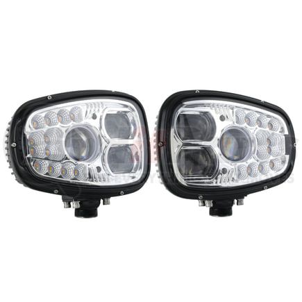 846514 by GROTE - LED High/Low Combination Driving Lights, Pair Pack