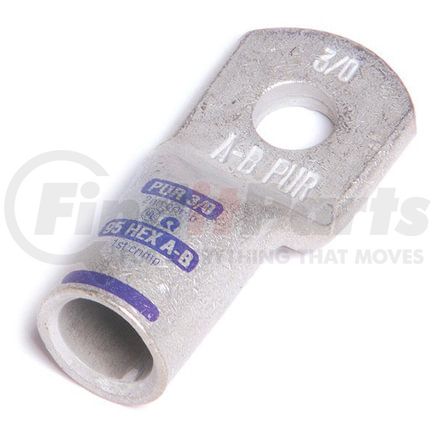 849192 by GROTE - Locking Lug, 1/0 Ga, 3/8", Pk 5