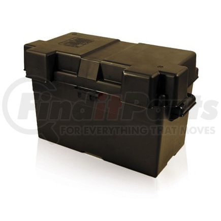 849423 by GROTE - Battery Box, Adjustable, Group 24, 27, 31, Black, Pk 1