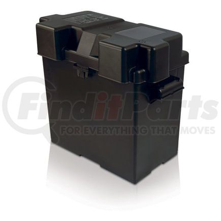 849660 by GROTE - Battery Box, 6V, Gc2, Black, Pk 1