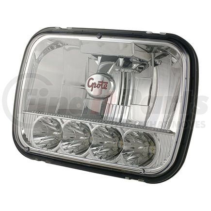 909515 by GROTE - LED Sealed Beam Headlights, 5x7 LED Sealed Beam Headlight, 9-32V