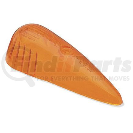 916835 by GROTE - Marker Light Lens - Triangular, Amber, Acrylic Lens