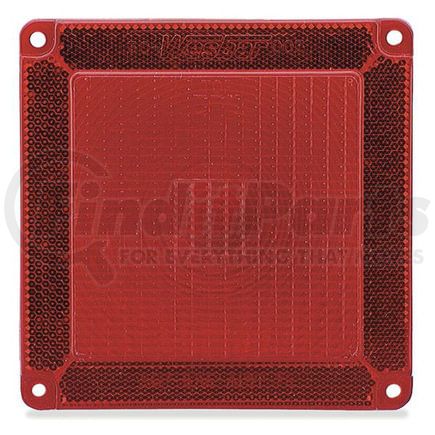 92402 by GROTE - Tail Light Lens - Square, Red