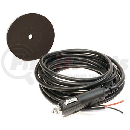 Grote 97750 Auxiliary Light Mounting Bracket Hardware Kit Strobe Mounting Kit, Magnet Kit & Lighter Plug