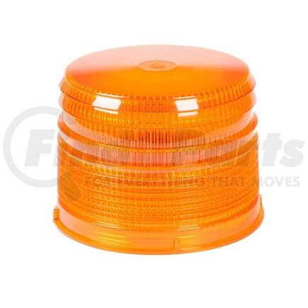Grote 98223 Strobe Light Lens Beacon Replacement Lenses, 4", Short, Amber