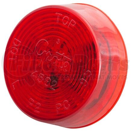 G30023 by GROTE - CLR/MKR LMP, 2", RED, HICOUNTTMLED(9 DIODE)