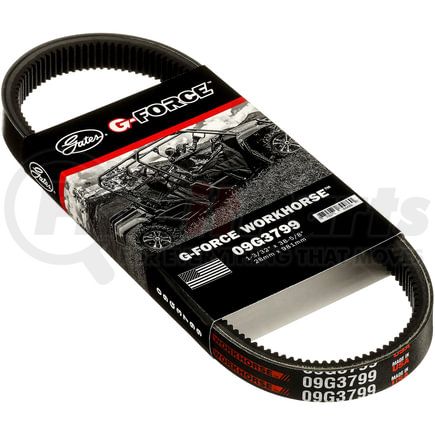 09G3799 by GATES - G-Force Continuously Variable Transmission (CVT) Belt