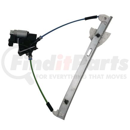 RPZ-013 by AISIN - Power Window Regulator Assembly w/o Motor