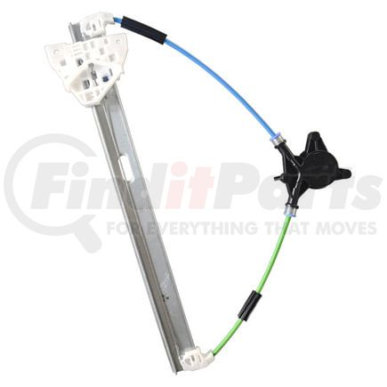 RPAZ-015 by AISIN - Power Window Regulator Assembly w/ Motor