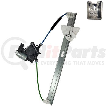 RPAZ-017 by AISIN - Power Window Regulator Assembly w/ Motor