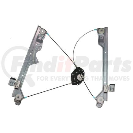 RPGM-105 by AISIN - Power Window Regulator Assembly w/o Motor