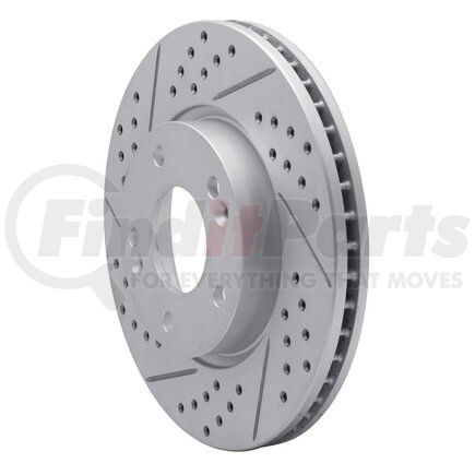 830-03016L by DYNAMIC FRICTION COMPANY - Geoperformance Rotor - Drilled and Slotted