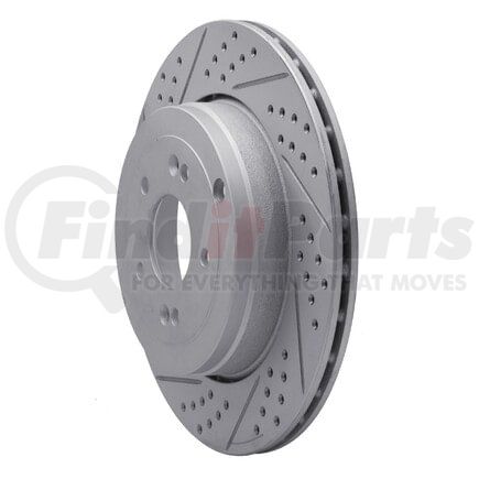 830-03031L by DYNAMIC FRICTION COMPANY - Geoperformance Rotor - Drilled and Slotted
