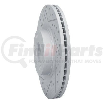 830-03034L by DYNAMIC FRICTION COMPANY - Geoperformance Rotor - Drilled and Slotted