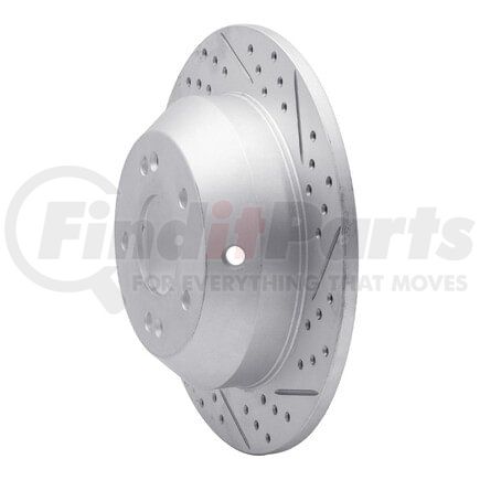 830-03050R by DYNAMIC FRICTION COMPANY - Geoperformance Rotor - Drilled and Slotted