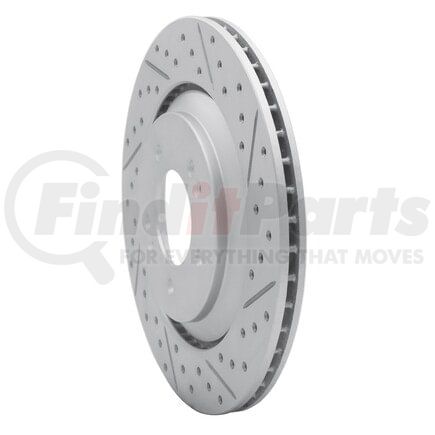 830-03062R by DYNAMIC FRICTION COMPANY - Geoperformance Rotor - Drilled and Slotted