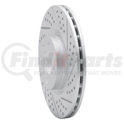 830-07004R by DYNAMIC FRICTION COMPANY - Geoperformance Rotor - Drilled and Slotted