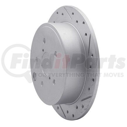 830-13024R by DYNAMIC FRICTION COMPANY - Geoperformance Rotor - Drilled and Slotted