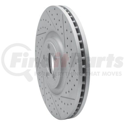 830-20026R by DYNAMIC FRICTION COMPANY - Geoperformance Rotor - Drilled and Slotted