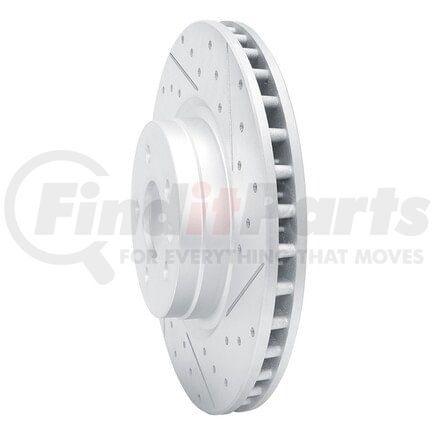 830-26001R by DYNAMIC FRICTION COMPANY - Geoperformance Rotor - Drilled and Slotted