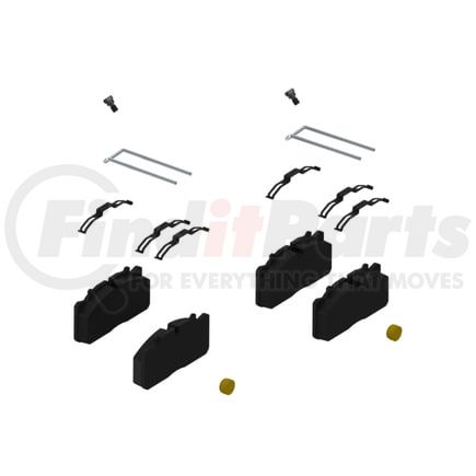 12999806 by WABCO - Brake Pad Kit