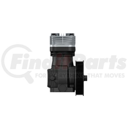 4111410040 by WABCO - Air Brake Compressor - Single Cylinder, Air Cooling, with Pulley