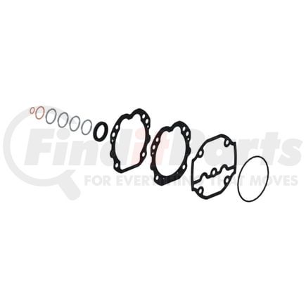 4111420022 by WABCO - Air Brake Compressor - Single Cylinder, with Gasket Kit