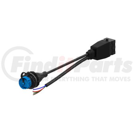 4496843330 by WABCO - Air Brake Cable - Electronic Braking System Connecting Cable