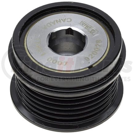 37196P by GATES - DriveAlign Overrunning Alternator Decoupler Pulley (ADP)