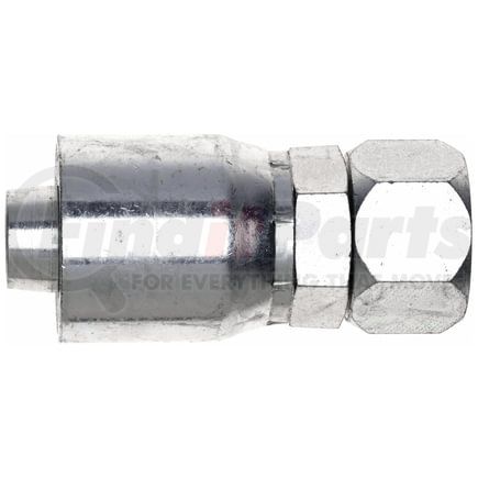 Gates G21170-2020 Hydraulic Coupling / Adapter 1 1/4" Special One-Piece Coupling - Female JIC 37 Flare Swivel (GlobalSpiral)