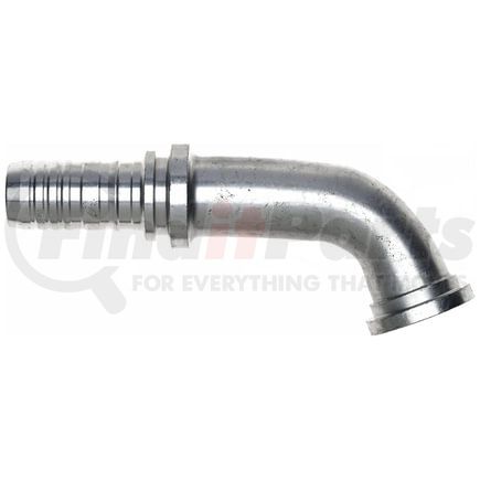 Gates G22357-2424 Hydraulic Coupling / Adapter Code 62 O-Ring Flange Heavy - 45 Bent Tube (GlobalSpiral Plus)