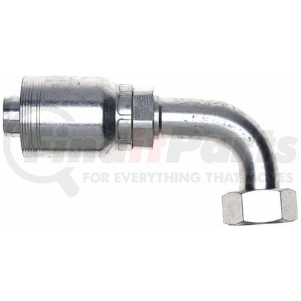 G23832-3232 by GATES - Female British Standard Parallel Pipe O-Ring Swivel - 90 Bent Tube