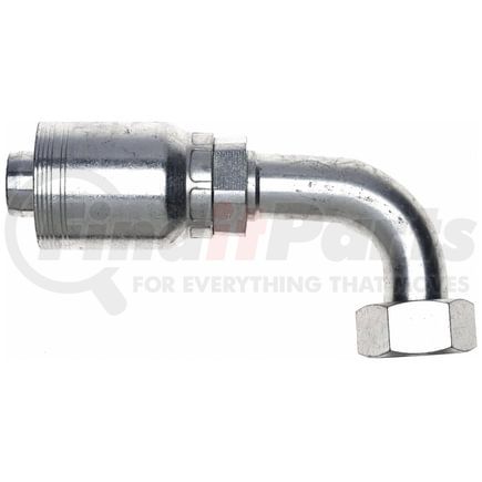 G24180-2424 by GATES - Female JIC 37 Flare Swivel - 90 Bent Tube (GlobalSpiral MAX Pressure)