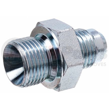Gates G62300-0808 Hydraulic Coupling / Adapter Male British Standard Pipe Parallel to Male JIC 37 Flare