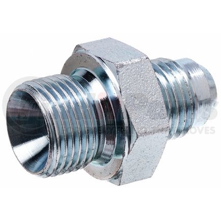 Gates G62300-1010 Hydraulic Coupling / Adapter Male British Standard Pipe Parallel to Male JIC 37 Flare