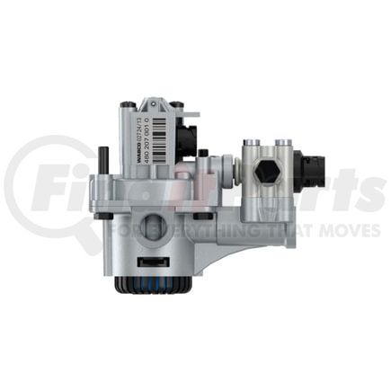 4802070010 by WABCO - Air Brake Relay Valve - 24V, 145.0 psi Max, 3x Bayonet DIN 72585