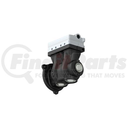 912512029R by WABCO - Air Brake Compressor - Twin Cylinder, 636cc, Flange Mounted, Water Cooling