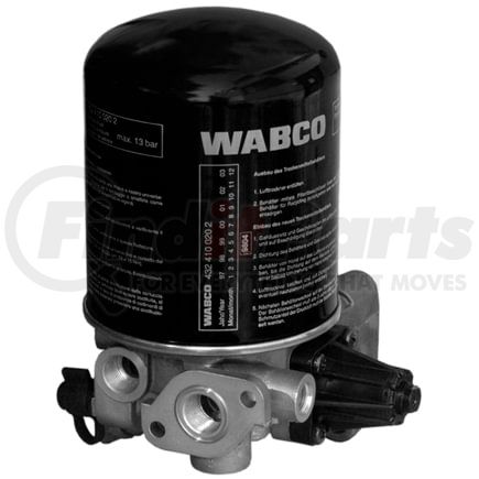 9324000060 by WABCO - Air Brake Dryer - Single Cannister