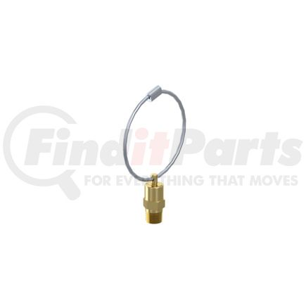 9343150540 by WABCO - Air Brake Drain Valve - Manual, Male 1/4" - 18 NPTF, No Sealing