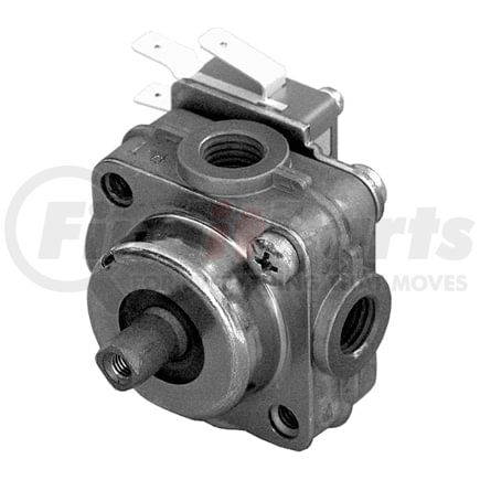 9520030320 by WABCO - Air Brake Air Shut-Off Petcock - 4/2 Way, 250V, 2 x M6, 145.0 psi