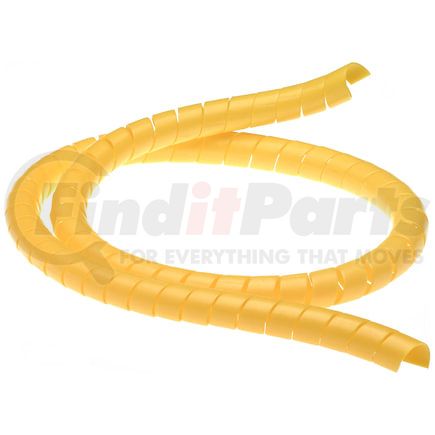 Gates G80902-0028 Spiral Wrap Yellow PolySleeve Spiral Hose Wrap, 1.73" Coil ID, 0.12" Wall Thickness, 1.4375" Width