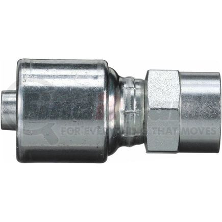 Gates G25110-0806X Hydraulic Coupling / Adapter Female Pipe (NPTF - Without 30 Cone Seat) (MegaCrimp)