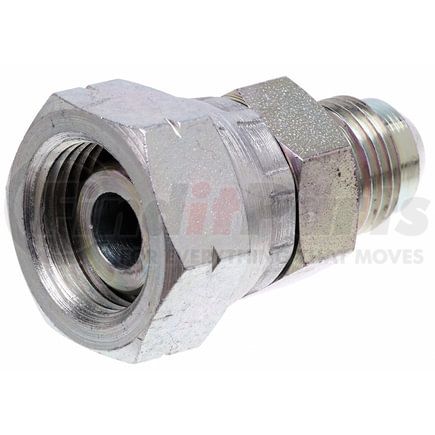 G63450-0604 by GATES - Female DIN 24 Cone Swivel-Light Series to Male JIC 37 Flare (Metric Conversion)