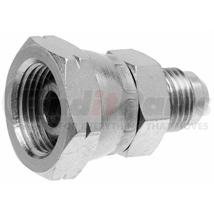 G63750-3820 by GATES - Female DIN 24 Cone Swivel-Heavy Series to Male JIC 37 Flare (Metric Conversion)