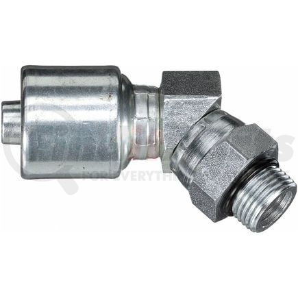 G25122-0608 by GATES - Male O-Ring Boss Swivel - 45 Block (MegaCrimp)