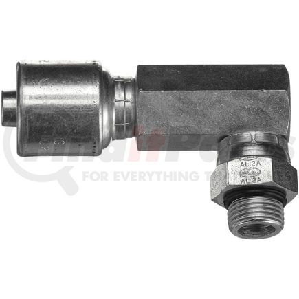 G25124-0808 by GATES - Male O-Ring Boss Swivel - 90 Block (MegaCrimp)