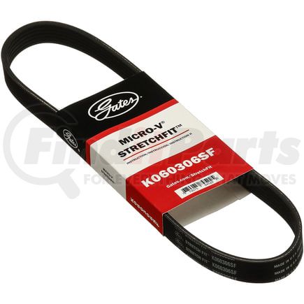 K060306SF by GATES - Stretch Fit Micro-V Serpentine Drive Belt